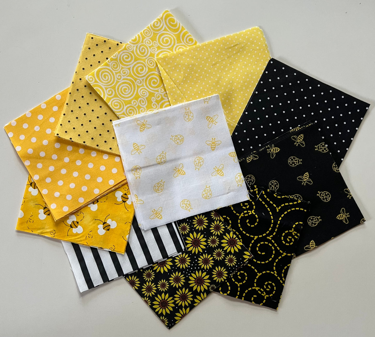 Dandy Pack- 5" Cotton Quilt Squares