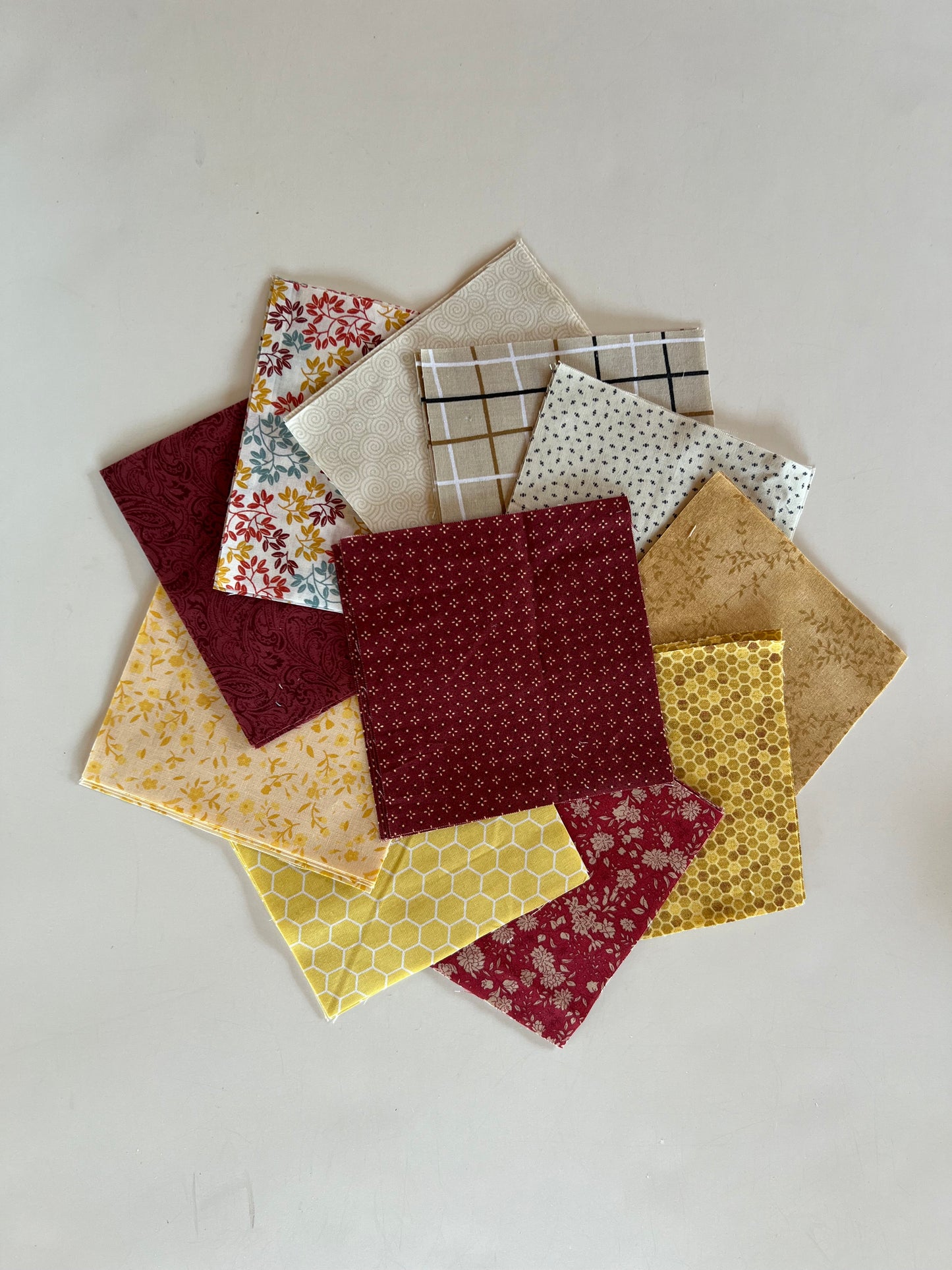 Dandy Pack- 5" Cotton Quilt Squares
