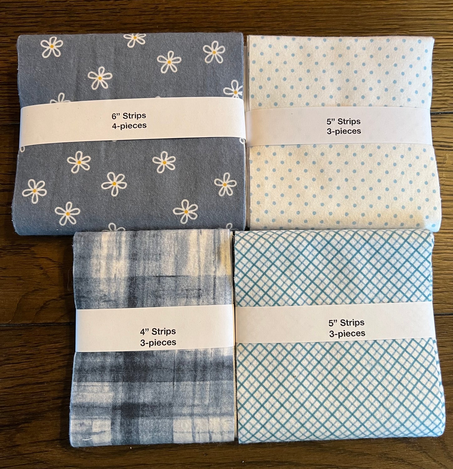 Simple Strips-Single Layer Strips Flannel Rag Quilt Kit